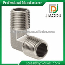 china manufacture dzr brass 90 degree pipe fitting forged nickel plated elbow for water pipes